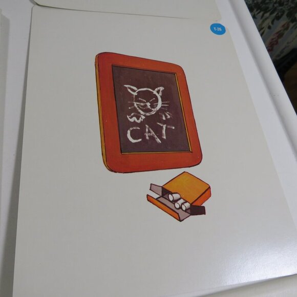 Peabody 60s Indoor & Outdoor Play Equipment (10) cards Vintage Artwork Children - Picture 9 of 12